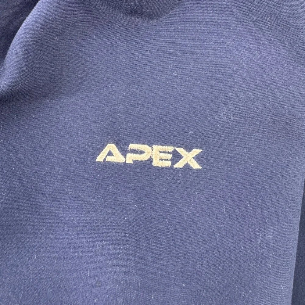 The North Face Apex Bionic Jacket Mens L Blue Softshell Fleece Lined Windproof